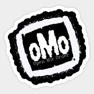 open Mic Order oMo Sticker